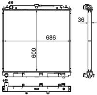 Thumbnail - Radiateur - CR1878000S - MAHLE