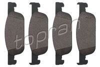 комплект спирачно феродо, дискови спирачки