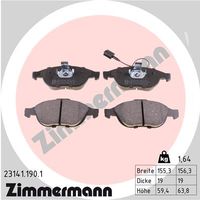 Bremsbelagsatz, Scheibenbremse