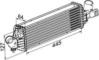 Thumbnail - Intercooler, inlaatluchtkoeler - CI355000P - MAHLE