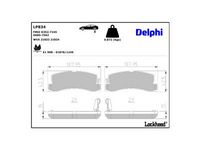 комплект спирачно феродо, дискови спирачки