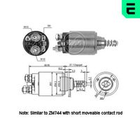 Solenoid, electromotor ERA, Cod: ZM544
