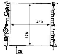 Thumbnail - Radiateur - CR528000S - MAHLE