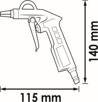 Druckluftpistole