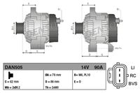 DENSO Dynamo / Alternator 4