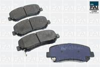 комплект спирачно феродо, дискови спирачки