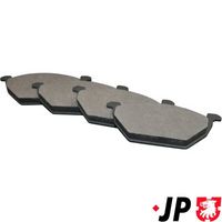 комплект спирачно феродо, дискови спирачки