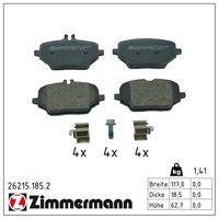 Bremsbelagsatz, Scheibenbremse Bremsbelagsatz, Scheibenbremse