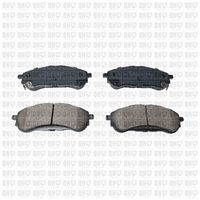 Bremsbelagsatz, Scheibenbremse