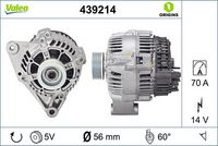 Generator / Alternator VALEO, Cod: 439214