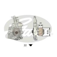 Wasserpumpe, Motorkühlung