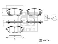 Bremsbelagsatz, Scheibenbremse