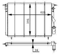 Thumbnail - Radiateur - CR452000S - MAHLE