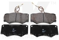 Bremsbelagsatz, Scheibenbremse