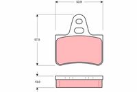 Bremsbelagsatz, Scheibenbremse