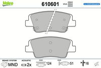 комплект спирачно феродо, дискови спирачки