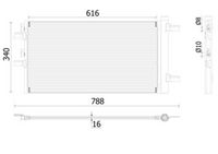 Thumbnail - Condensor, airconditioning - AC895000P - MAHLE