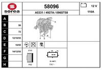 Generator / Alternator EAI, Cod: 58096
