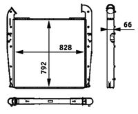 Thumbnail - Intercooler, inlaatluchtkoeler - CI100000P - MAHLE