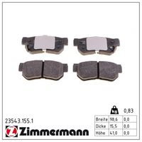 Bremsbelagsatz, Scheibenbremse