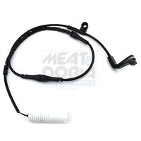 предупредителен контактен сензор, износване на накладките