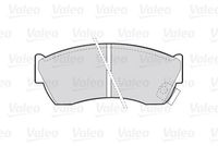 Bremsbelagsatz, Scheibenbremse