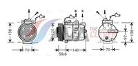 Compresor clima / aer conditionat AVA Clever Choice, Cod: SBAK065