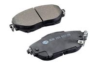 комплект спирачно феродо, дискови спирачки