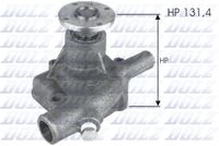 водна помпа, охлаждане на двигателя
