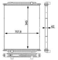Thumbnail - Radiateur - CR734000P - MAHLE