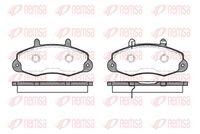комплект спирачно феродо, дискови спирачки