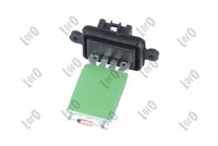 Resistor, interior blower