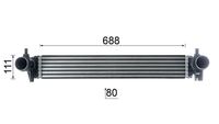 Thumbnail - Intercooler, inlaatluchtkoeler - CI402000P - MAHLE