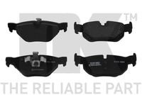 Bremsbelagsatz, Scheibenbremse