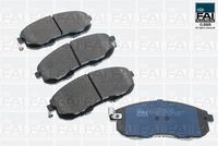 комплект спирачно феродо, дискови спирачки