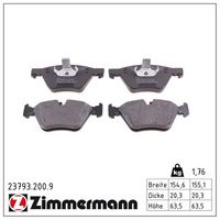 комплект спирачно феродо, дискови спирачки