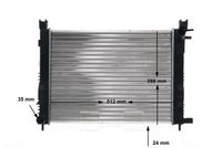 Thumbnail - Radiateur - CR2166001S - MAHLE