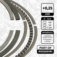 Thumbnail - Zuigerveerset - R1012025VR1 - ET ENGINETEAM