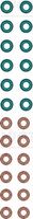 Seal Set, valve stem
