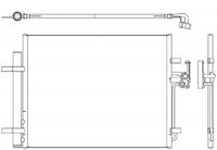 Condensator / Radiator aer conditionat MTR, Cod: 12133761