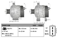 DENSO Dynamo / Alternator 3