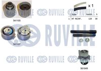 Set pompa apa + curea dintata RUVILLE, Cod: 5500613