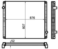 Thumbnail - Radiateur - CR1916000P - MAHLE