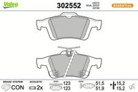 Bremsbelagsatz, Scheibenbremse