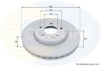 Disc frana COMLINE, Cod: ADC2978V