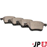 Комплект спирачно феродо, дискови спирачки 4963600610 JP GROUP