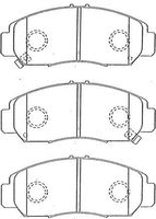 комплект спирачно феродо, дискови спирачки