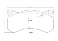 BREMBO High performance remblokkenset 3