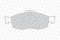 Bremsbelagsatz, Scheibenbremse