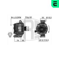 Generator / Alternator ERA, Cod: 210241